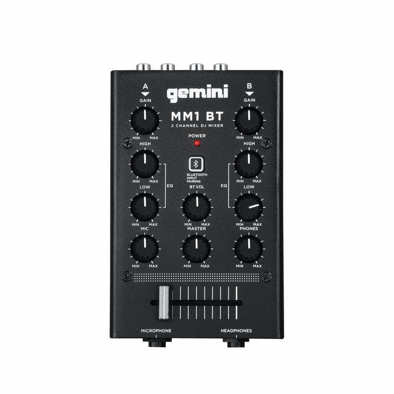 GEMINI-MM1BT Mikser DJ, 2 kanały, Bluetooth - 1 - Strona główna - 