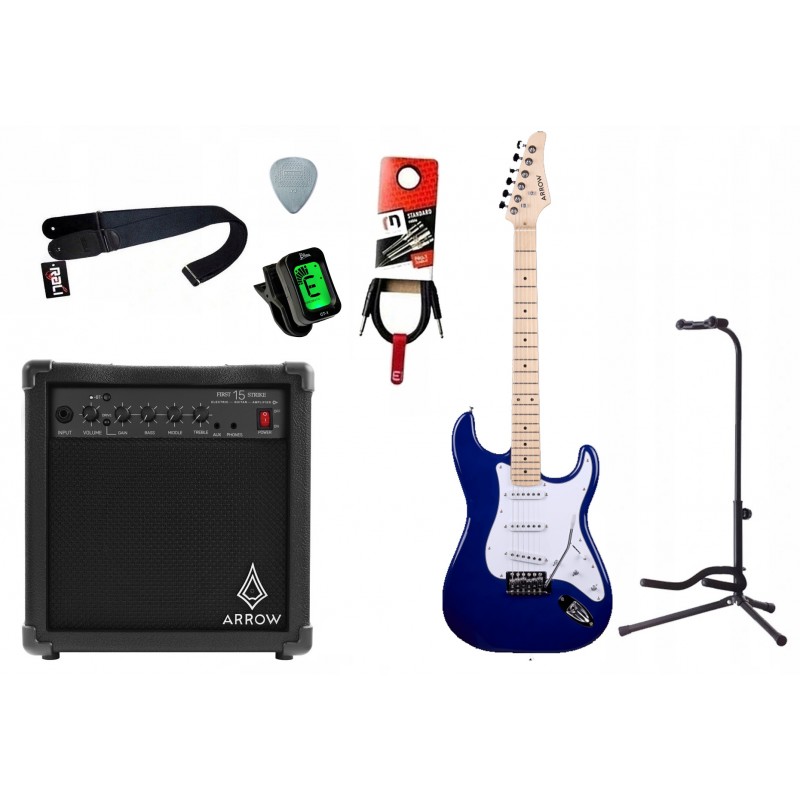 Gitara elektryczna Arrow Tonecaster 111 MB + wzmacniacz 15W + kabel w zestawie
