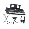 Keyboard Yamaha PSR-SX600 + statyw + ława + słuchawki w zestawie
