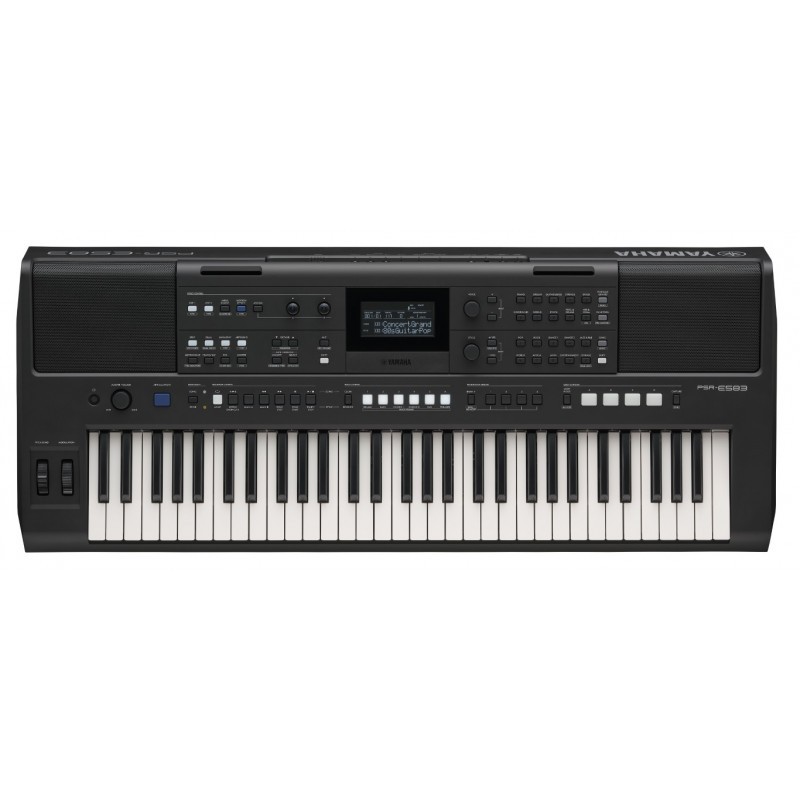 Keyboard Yamaha PSR-E583 + statyw + ława + słuchawki w zestawie