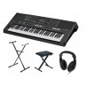 Keyboard Yamaha PSR-E583 + ława + słuchawki + statyw w zestawie