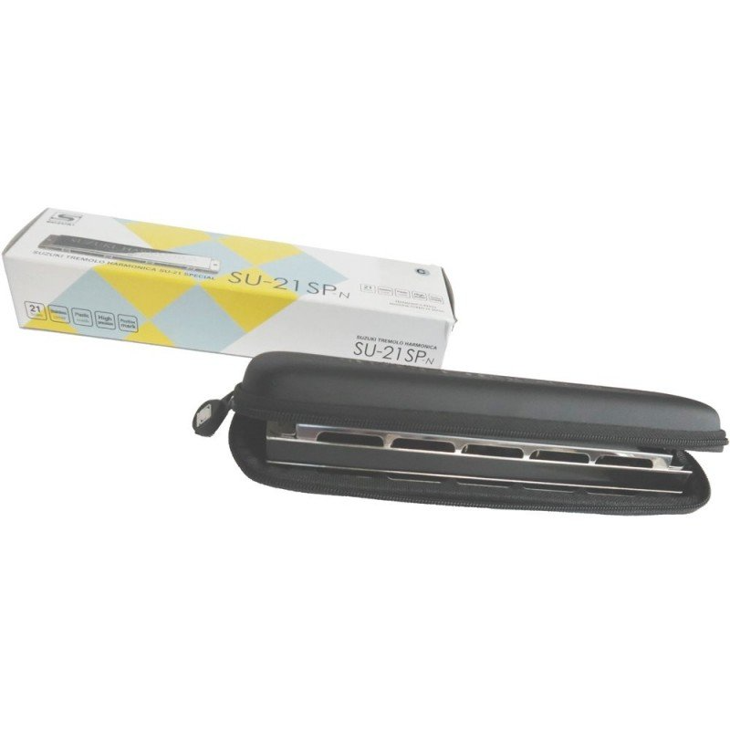 Suzuki SU-21 SP-N A harmonijka ustna - 2 - Harmonijki ustne - Harmonijka ustna Tremolo Specjal SU-21SPn "A" Suzuki wydaje dźwięk