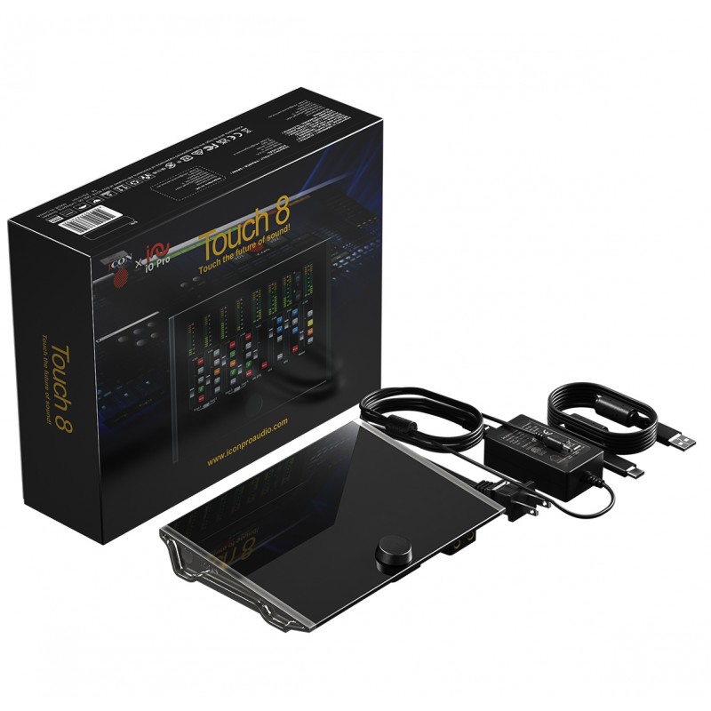 iCon Pro Audio Touch 8 Interfejs audio z ekranem dotykowym - 1 - Interfejsy audio - Interfejs audio z ekranem dotykowym Touch 8 