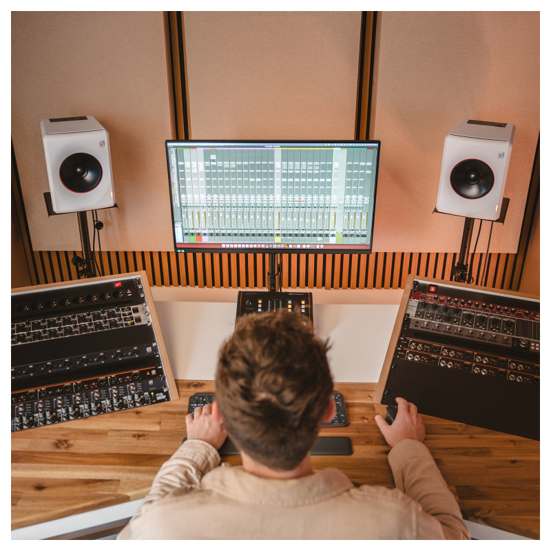 Palmer ORBIT 11W Aktywny współosiowy monitor studyjny, biały - 8 - Monitory studyjne - Aktywny współosiowy 3-drożny biały monito