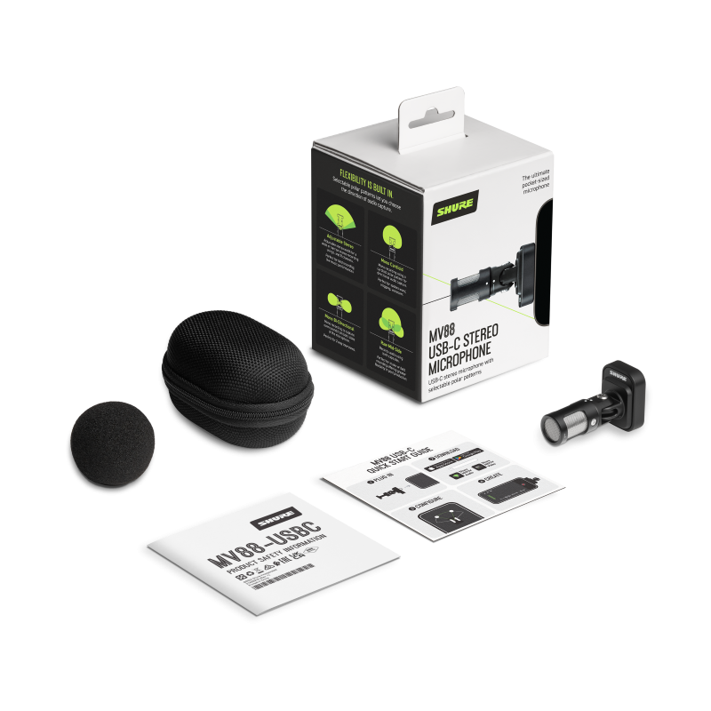 Shure MV88 USB-C Stereofoniczny mikrofon USB-C - 2 - Mikrofony - 