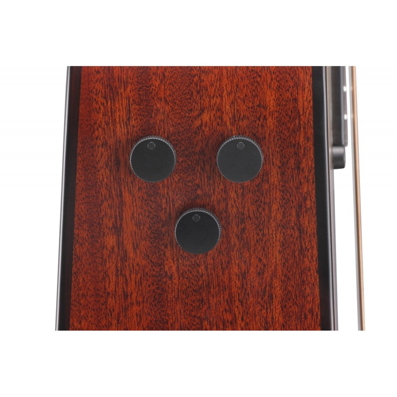 Ibanez AAD400CE-LGS Advanced Acoustic Platinum Collection - Gitara elektroakustyczna z futerałem