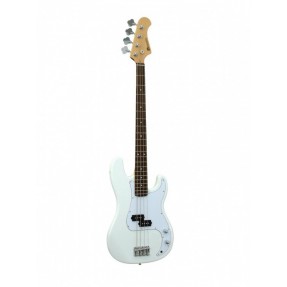 Dimavery PB-320 white - gitara basowa