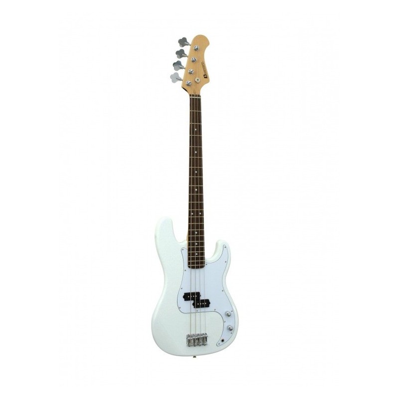 Dimavery PB-320 white - gitara basowa