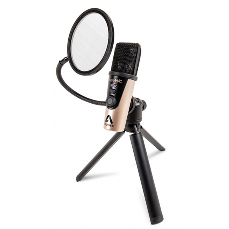 APOGEE HYPEMIC - mikrofon studyjny - 1 - Mikrofony studyjne - APOGEE HYPEMIC to profesjonalny mikrofon pojemnościowy o precyzyjn