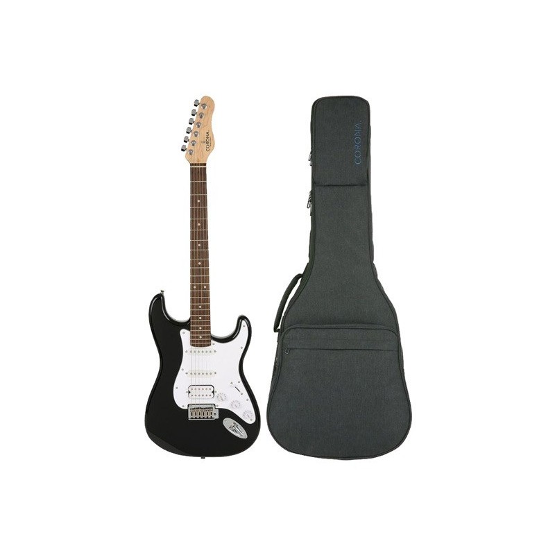 Corona STANDARD ST L-BLK - gitara elektryczna