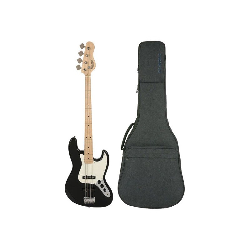 Corona STANDARD JAZZ BASS M-BLK - gitara basowa