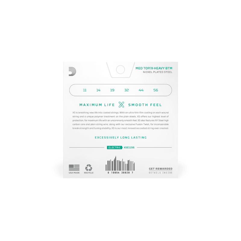 D’Addario 11-56 Medium Top/Extra Heavy Bottom Struny do gitary elektrycznej - 2 - Struny gitarowe - Struny do gitary elektryczne