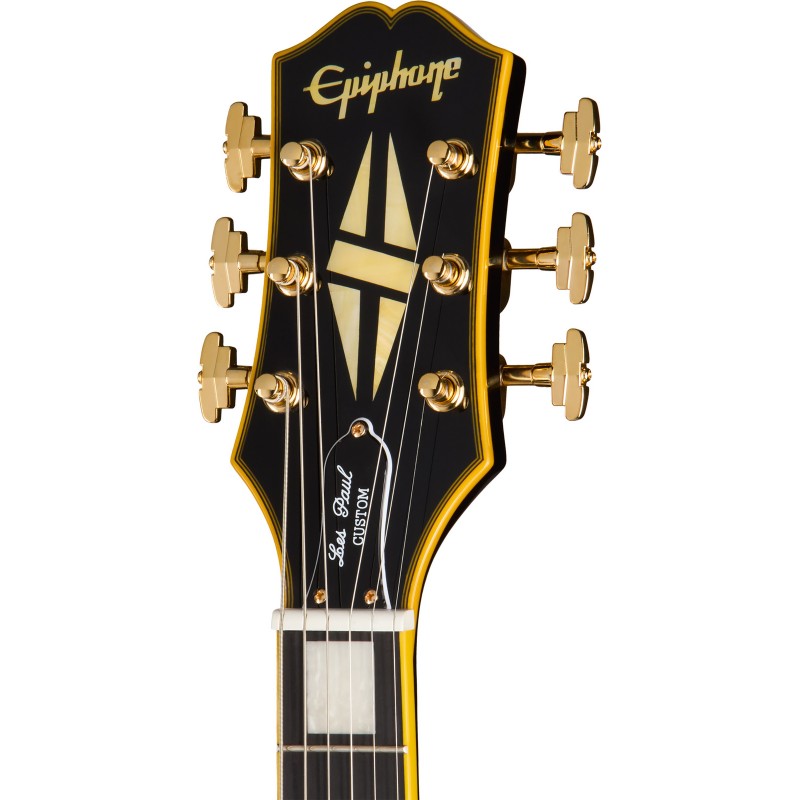 Epiphone Joe Bonamassa '59 Les Paul Custom Bigsby Antique Ebony gitara elektryczna - 7 - Gitary elektryczne - 