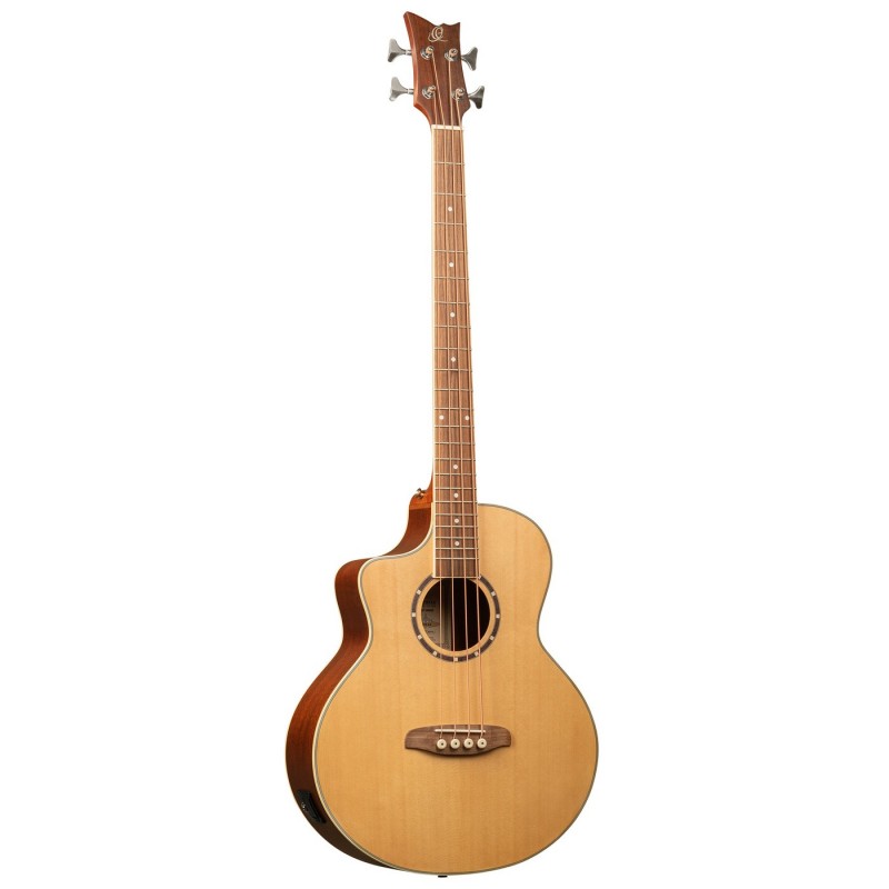 Ortega D7CE-4-L Deep Series - Bas akustyczny leworęczny