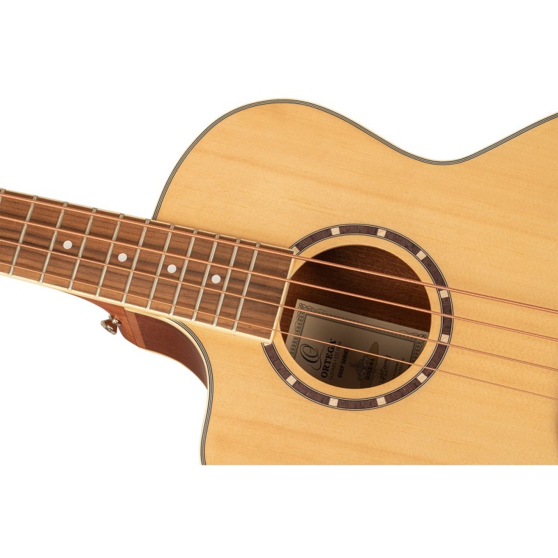 Ortega D7CE-4-L Deep Series - Bas akustyczny leworęczny