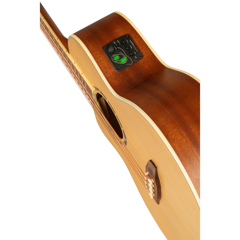 Ortega D7CE-4-L Deep Series - Bas akustyczny leworęczny