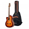 Ortega RCE238SN-FT-L Performer Series - Gitara elektroklasyczna 4/4 leworęczna z pokrowcem