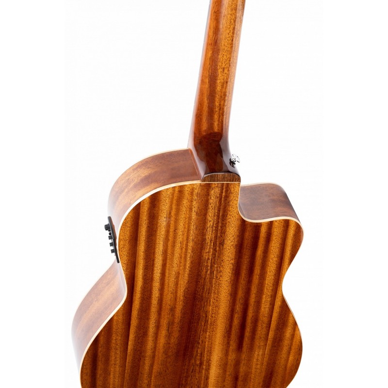 Ortega RCE238SN-FT-L Performer Series - Gitara elektroklasyczna 4/4 leworęczna z pokrowcem