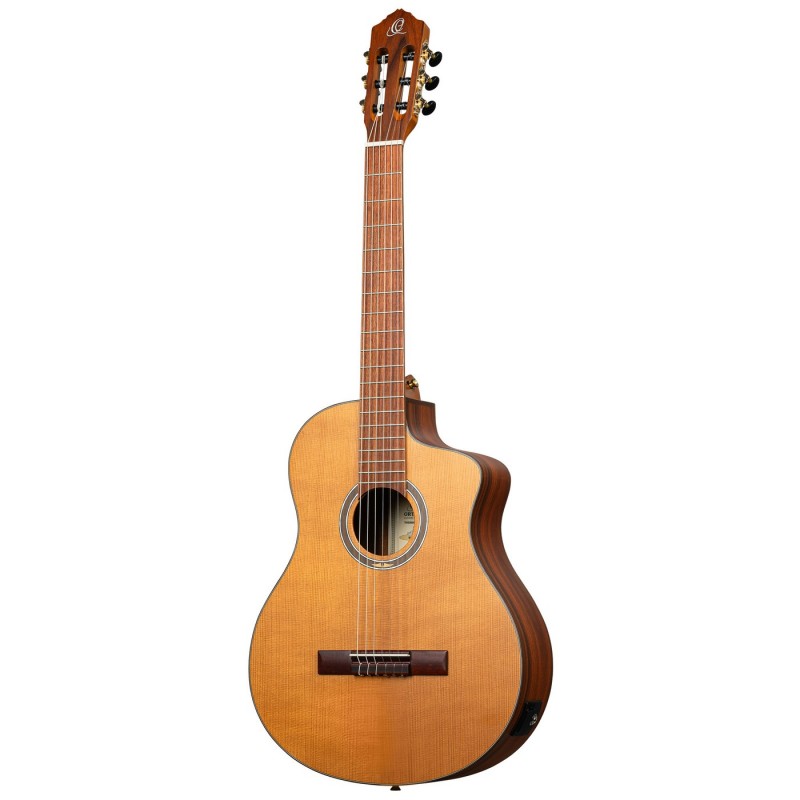 Ortega RCE24RO Thermo Series - Gitara elektroklasyczna 4/4 z pokrowcem