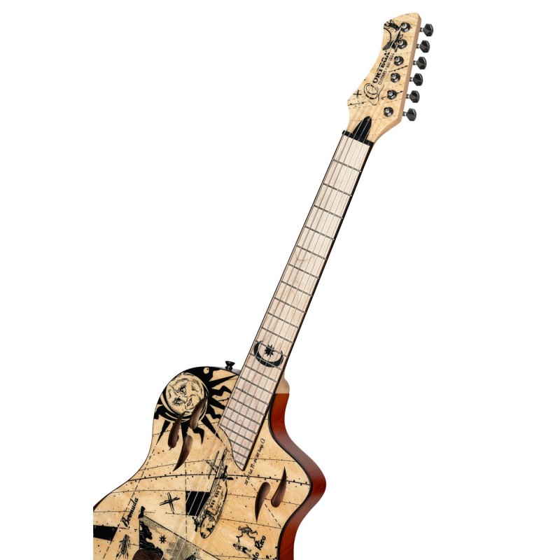 Ortega RTPG-LS2 TourPlayer Series - Gitara elektroklasyczna 4/4 z pokrowcem