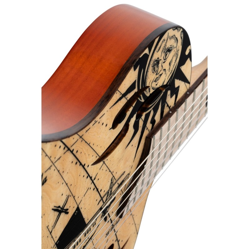 Ortega RTPG-LS2 TourPlayer Series - Gitara elektroklasyczna 4/4 z pokrowcem