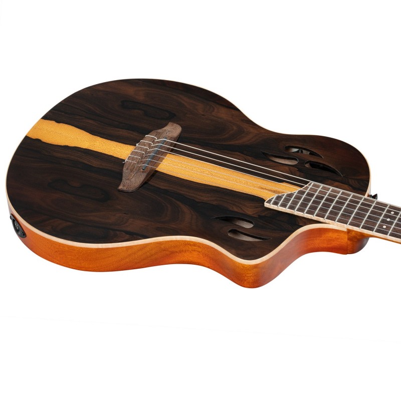 Ortega RTP-LTD TourPlayer Series - Gitara elektroklasyczna 4/4 z pokrowcem