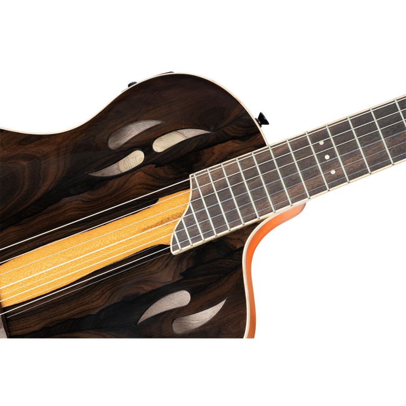 Ortega RTP-LTD TourPlayer Series - Gitara elektroklasyczna 4/4 z pokrowcem