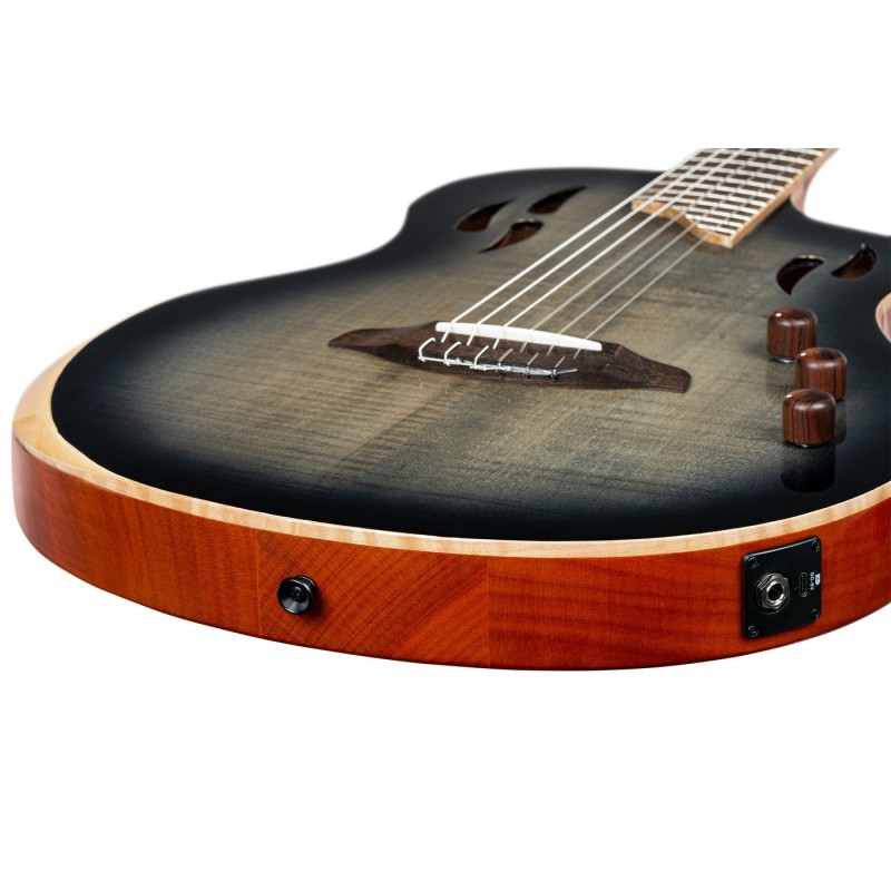 Ortega RTPG-LS1 TourPlayer Series - Gitara elektroklasyczna 4/4 z pokrowcem