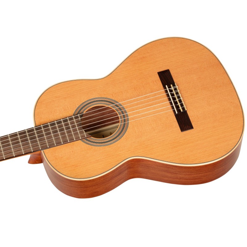 Ortega R18S-L Traditional Series - Gitara klasyczna 4/4 leworęczna z pokrowcem