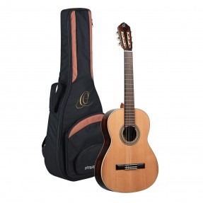 Ortega R19G Traditional Series - Gitara klasyczna 4/4 z pokrowcem