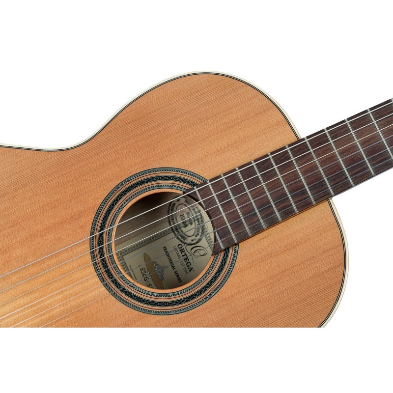 Ortega R20GSNRG Traditional Series - Gitara klasyczna 4/4 z pokrowcem