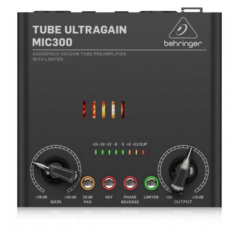 Behringer MIC300 - preamp mikrofonowy, lampowy