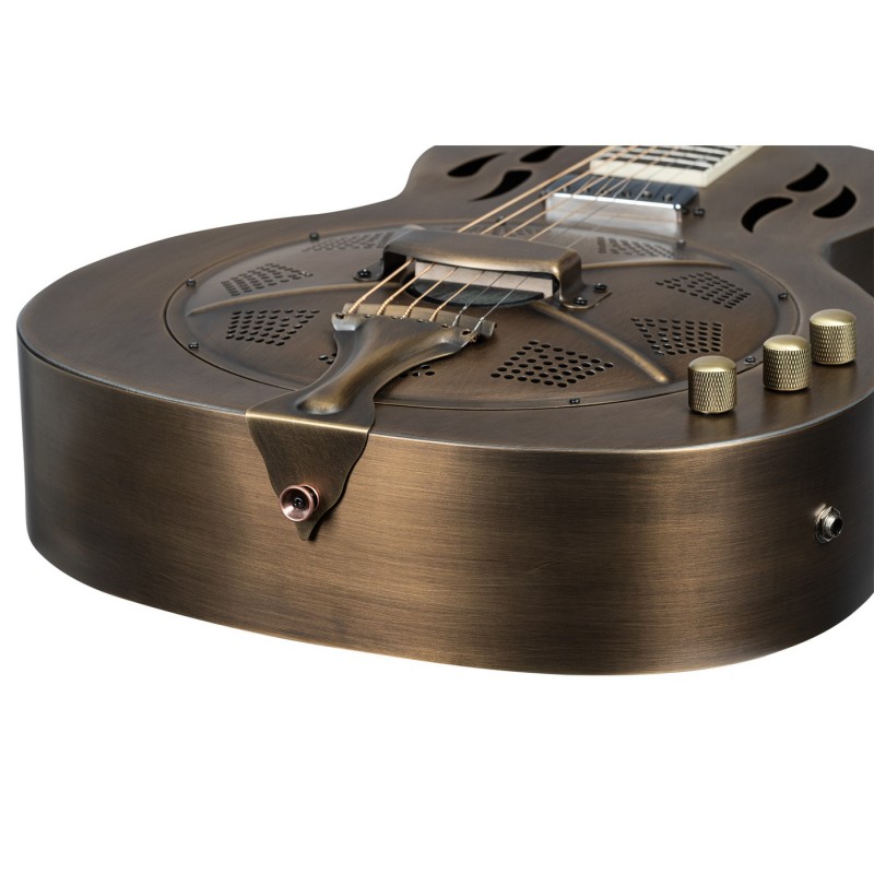 Ortega RRG60E Americana Series - Gitara rezonansowa 4/4 z pokrowcem