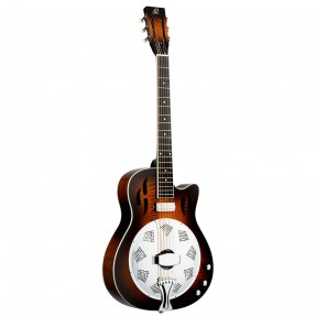 Ortega RRG50CE-SSB Americana Series - Gitara rezonansowa 4/4 z pokrowcem