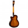 Ortega RRG50CE-SSB Americana Series - Gitara rezonansowa 4/4 z pokrowcem