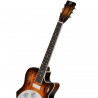 Ortega RRG50CE-SSB Americana Series - Gitara rezonansowa 4/4 z pokrowcem