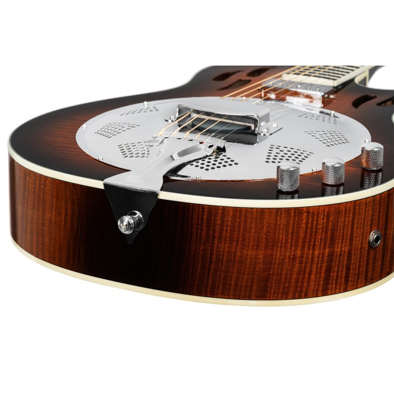 Ortega RRG50CE-SSB Americana Series - Gitara rezonansowa 4/4 z pokrowcem