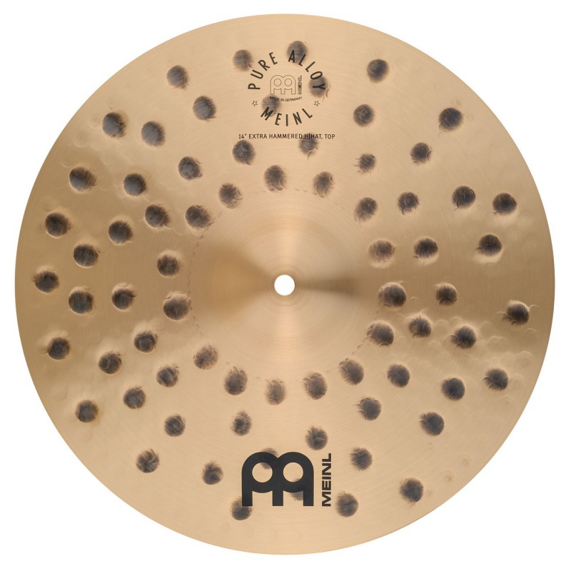 Meinl Cymbals PA14EHH Pure Alloy Extra Hammered - Talerze perkusyjne Hi-Hat 14"
