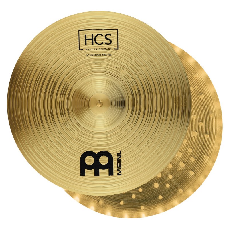 Meinl Cymbals HCS14SWH HCS Soundwave - Talerze perkusyjne Hi-Hat 14"