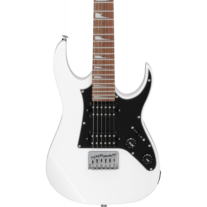 Ibanez GRGM21-WH - gitara elektryczna - 4 - Gitary elektryczne - IBANEZ RG Mikro E-Guitar 6 String shortscale - White