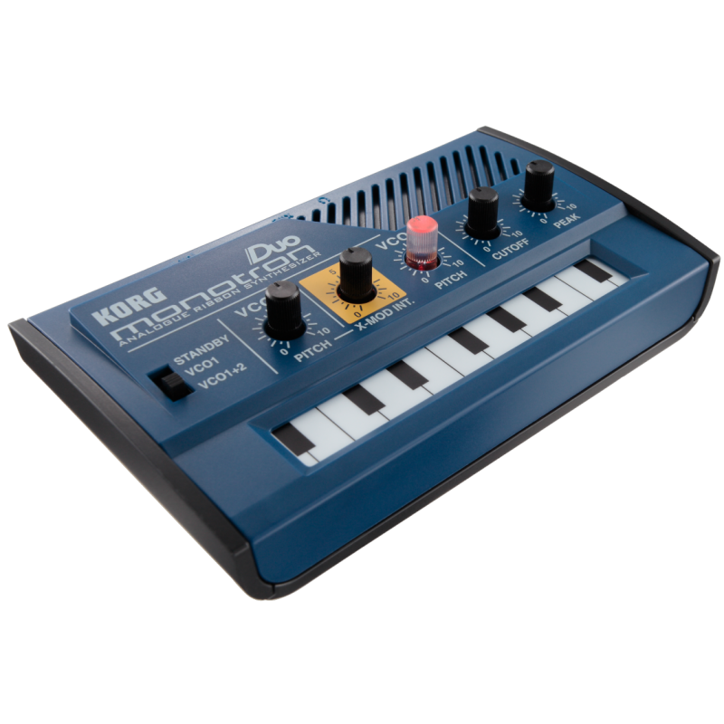KORG Monotron Duo - syntezator - 3 - Syntezatory - Analogowy syntezator wstęgowy, dwa analogowe oscylatory (VCO) z możliwością i