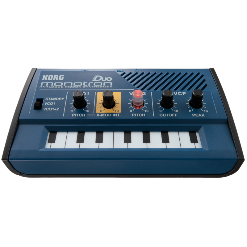 KORG Monotron Duo - syntezator - 2 - Syntezatory - Analogowy syntezator wstęgowy, dwa analogowe oscylatory (VCO) z możliwością i