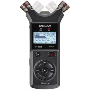 Tascam DR-07XP - Przenośny rejestrator cyfrowy - 1 - Rejestratory - Przenośny rejestrator cyfrowy ręczny DR-07XP umożliwia łatwe