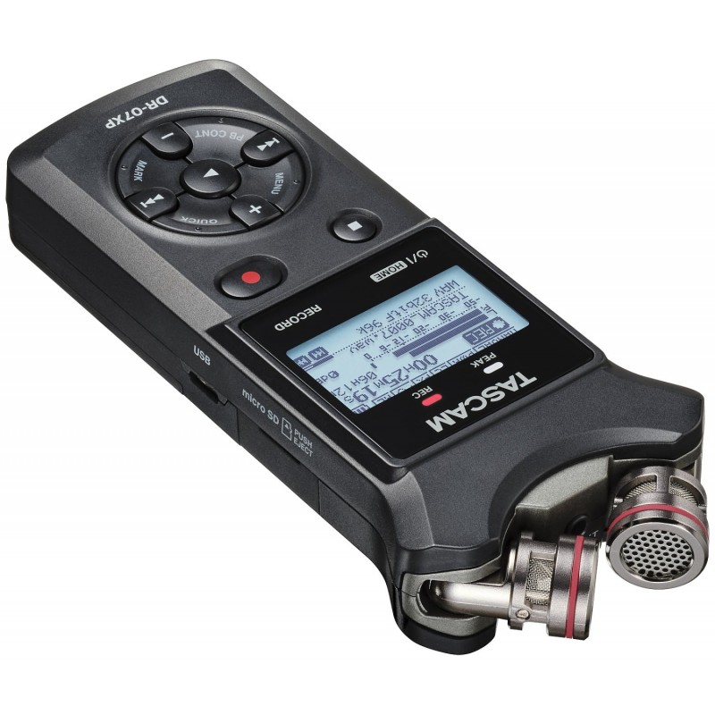 Tascam DR-07XP - Przenośny rejestrator cyfrowy - 4 - Rejestratory - Przenośny rejestrator cyfrowy ręczny DR-07XP umożliwia łatwe