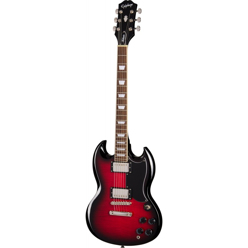 Epiphone SG Tribute Plus Cherry Burst gitara elektryczna - 1 - Gitary elektryczne - Gitara elektryczna Epiphone SG Tribute Plus 