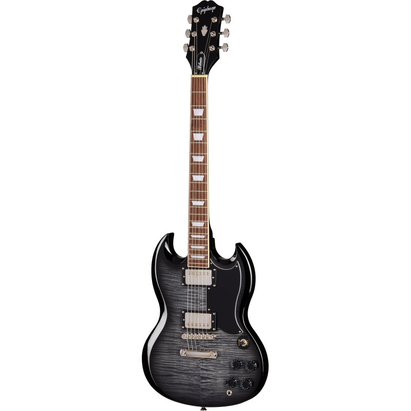 Epiphone SG Tribute Plus Ebony Burst gitara elektryczna - 1 - Gitary elektryczne - Gitara elektryczna Epiphone SG Tribute Plus w