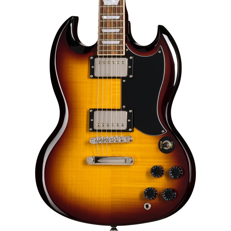 Epiphone SG Tribute Plus Vintage Sunburst gitara elektryczna - 3 - Gitary elektryczne - 