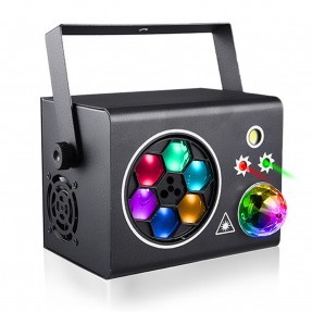 Light4Me Party Box-A - Efekt dyskotekowy multiefekt oświetleniowy