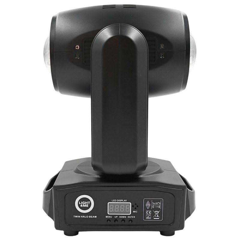 Light4Me Twin Halo Beam - Głowa ruchoma Beam z efektem ring