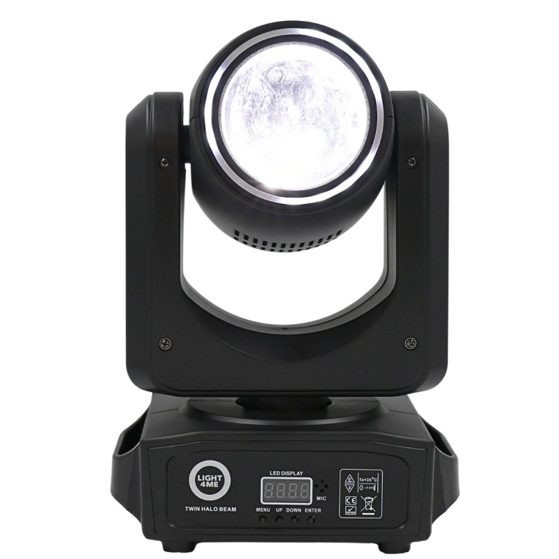 Light4Me Twin Halo Beam - Głowa ruchoma Beam z efektem ring